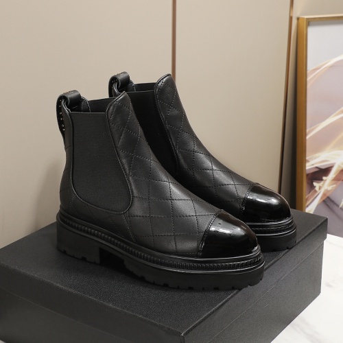 Replica Chanel Boots For Women #1245915 $112.00 USD for Wholesale