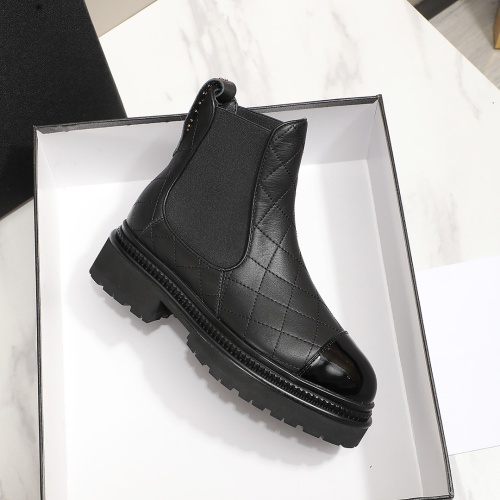 Replica Chanel Boots For Women #1245915 $112.00 USD for Wholesale