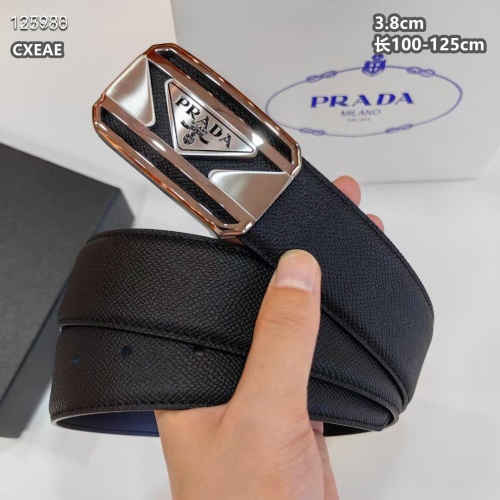 Replica Prada AAA Quality Belts For Men #1245917 $60.00 USD for Wholesale