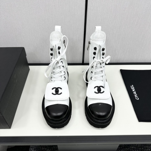 Replica Chanel Boots For Women #1245930 $132.00 USD for Wholesale