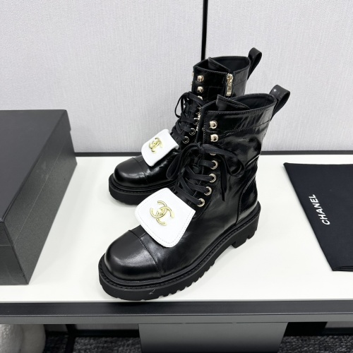 Replica Chanel Boots For Women #1245932 $132.00 USD for Wholesale