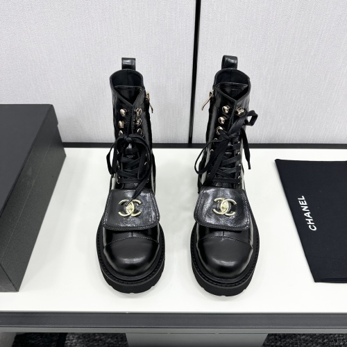 Replica Chanel Boots For Women #1245933 $132.00 USD for Wholesale