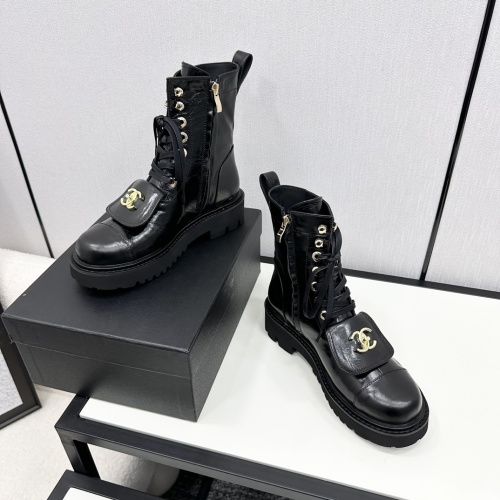 Replica Chanel Boots For Women #1245933 $132.00 USD for Wholesale