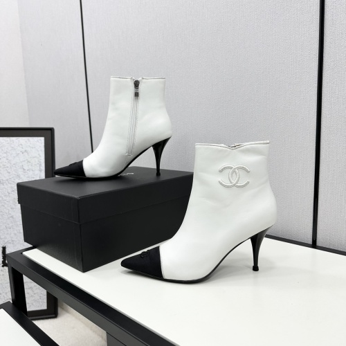 Wholesale Chanel Boots For Women #1245935 $128.00 USD, Wholesale Quality Replica Chanel Boots