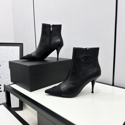 Wholesale Chanel Boots For Women #1245936 $128.00 USD, Wholesale Quality Replica Chanel Boots