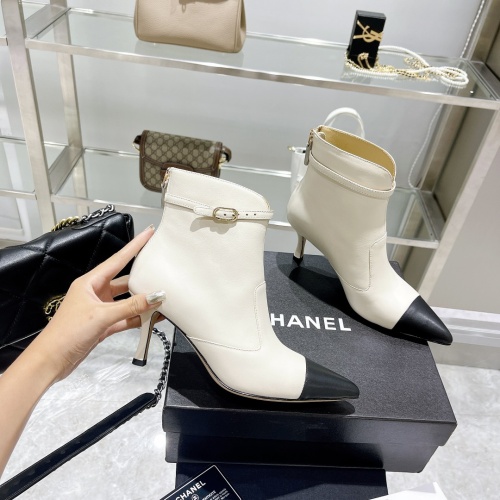 Wholesale Chanel Boots For Women #1245937 $115.00 USD, Wholesale Quality Replica Chanel Boots