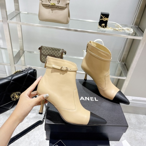 Wholesale Chanel Boots For Women #1245938 $115.00 USD, Wholesale Quality Replica Chanel Boots