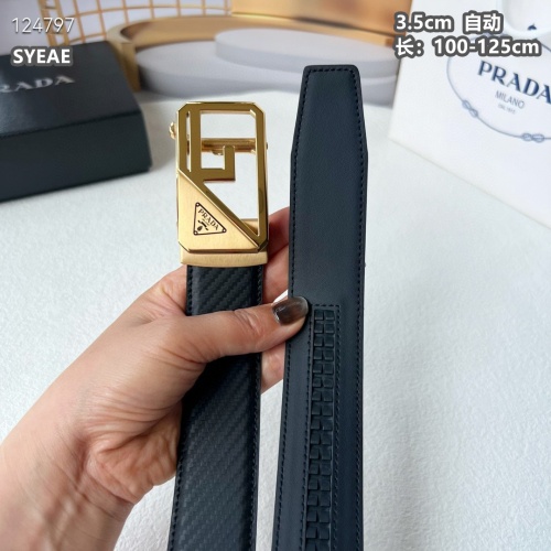 Replica Prada AAA Quality Belts For Men #1245949 $60.00 USD for Wholesale