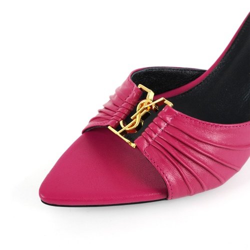 Replica Yves Saint Laurent YSL Slippers For Women #1245966 $85.00 USD for Wholesale