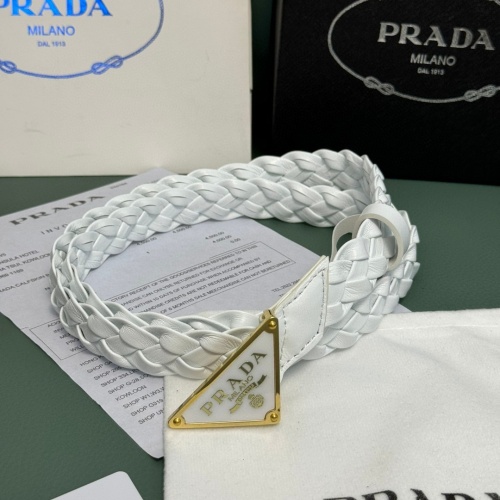 Wholesale Prada AAA Quality Belts For Women #1245978 $72.00 USD, Wholesale Quality Replica Prada AAA Quality Belts