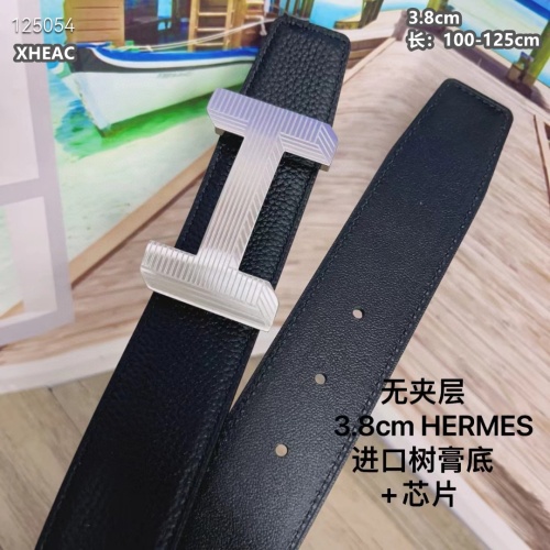 Replica Hermes AAA Quality Belts For Men #1245985 $52.00 USD for Wholesale