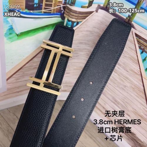 Replica Hermes AAA Quality Belts For Men #1245988 $52.00 USD for Wholesale