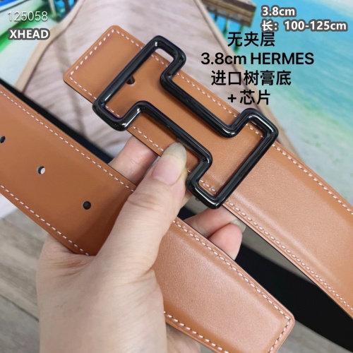 Replica Hermes AAA Quality Belts For Men #1245992 $52.00 USD for Wholesale