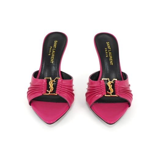 Replica Yves Saint Laurent YSL Slippers For Women #1245995 $85.00 USD for Wholesale