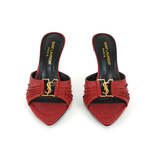 Replica Yves Saint Laurent YSL Slippers For Women #1245996 $85.00 USD for Wholesale