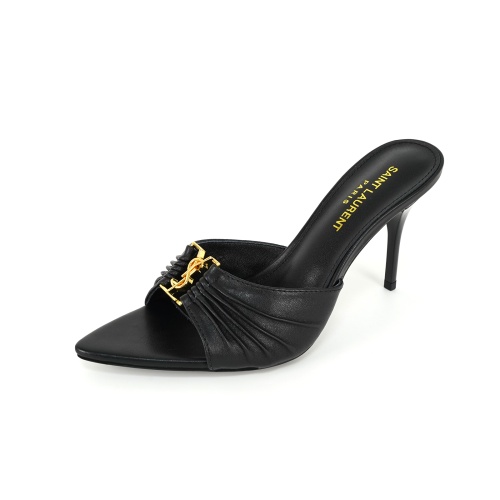 Wholesale Yves Saint Laurent YSL Slippers For Women #1246006 $85.00 USD, Wholesale Quality Replica Yves Saint Laurent YSL Slippers