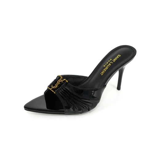 Wholesale Yves Saint Laurent YSL Slippers For Women #1246010 $85.00 USD, Wholesale Quality Replica Yves Saint Laurent YSL Slippers