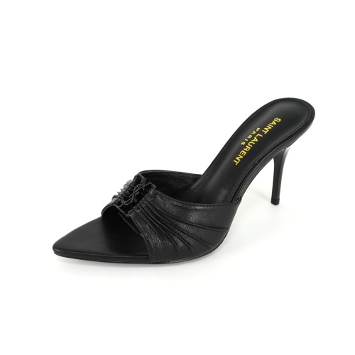 Wholesale Yves Saint Laurent YSL Slippers For Women #1246011 $85.00 USD, Wholesale Quality Replica Yves Saint Laurent YSL Slippers