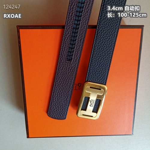 Replica Hermes AAA Quality Belts For Men #1246013 $60.00 USD for Wholesale