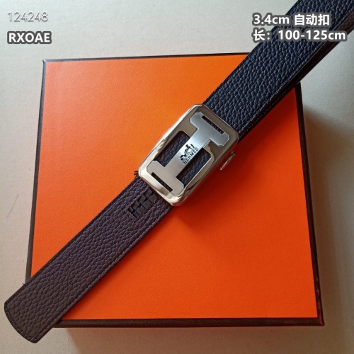 Replica Hermes AAA Quality Belts For Men #1246014 $60.00 USD for Wholesale