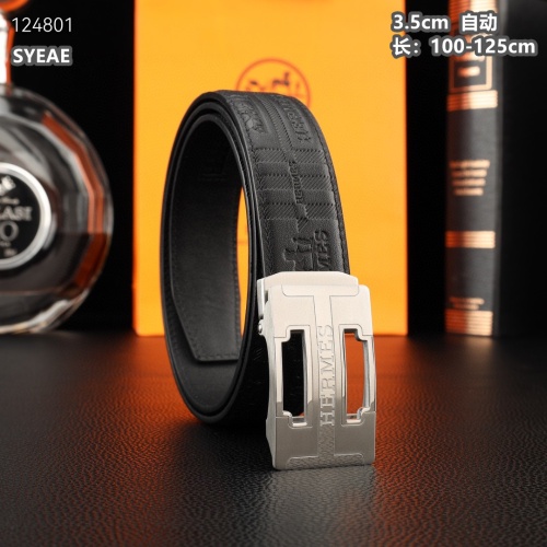 Replica Hermes AAA Quality Belts For Men #1246015 $60.00 USD for Wholesale