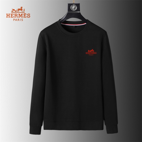 Wholesale Hermes Hoodies Long Sleeved For Men #1246033 $40.00 USD, Wholesale Quality Replica Hermes Hoodies