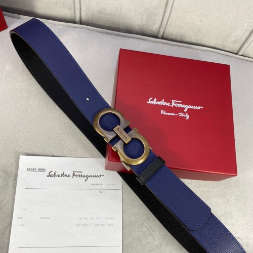 Wholesale Salvatore Ferragamo AAA Quality Belts For Men #1246063 $56.00 USD, Wholesale Quality Replica Salvatore Ferragamo AAA Quality Belts