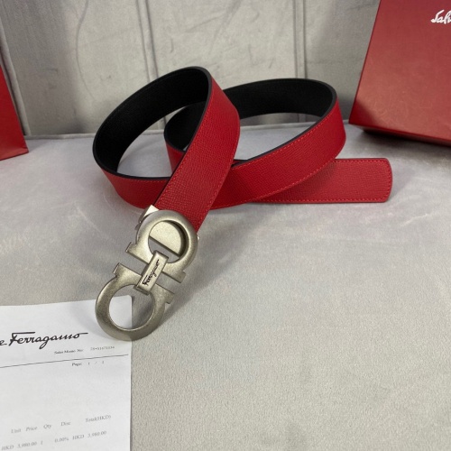 Replica Salvatore Ferragamo AAA Quality Belts For Men #1246067 $56.00 USD for Wholesale