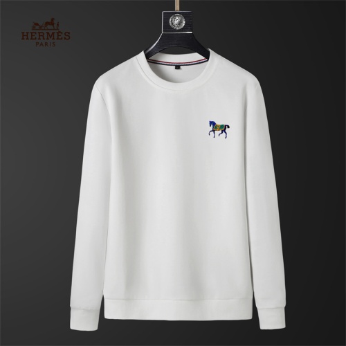 Wholesale Hermes Hoodies Long Sleeved For Men #1246075 $40.00 USD, Wholesale Quality Replica Hermes Hoodies