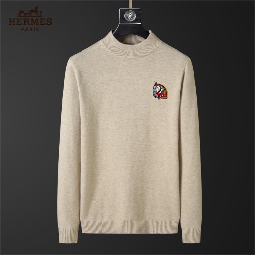 Wholesale Hermes Sweaters Long Sleeved For Men #1246113 $39.00 USD, Wholesale Quality Replica Hermes Sweaters