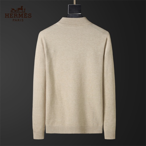 Replica Hermes Sweaters Long Sleeved For Men #1246139 $39.00 USD for Wholesale