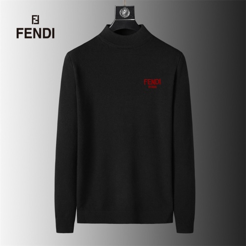 Wholesale Fendi Sweaters Long Sleeved For Men #1246179 $39.00 USD, Wholesale Quality Replica Fendi Sweaters