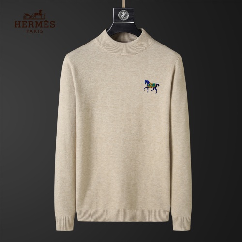 Wholesale Hermes Sweaters Long Sleeved For Men #1246183 $39.00 USD, Wholesale Quality Replica Hermes Sweaters