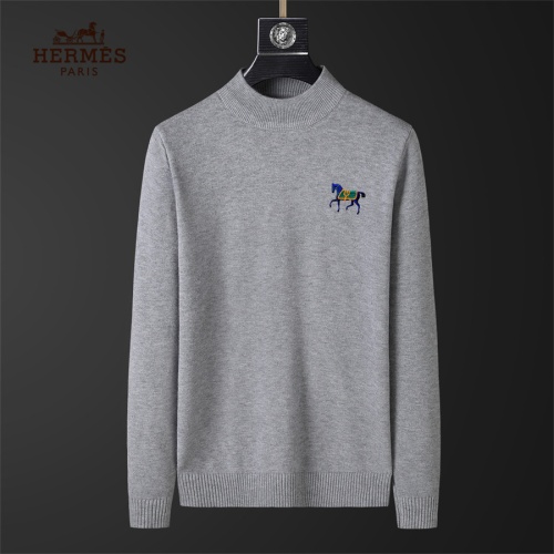 Wholesale Hermes Sweaters Long Sleeved For Men #1246184 $39.00 USD, Wholesale Quality Replica Hermes Sweaters