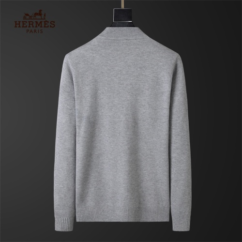 Replica Hermes Sweaters Long Sleeved For Men #1246184 $39.00 USD for Wholesale