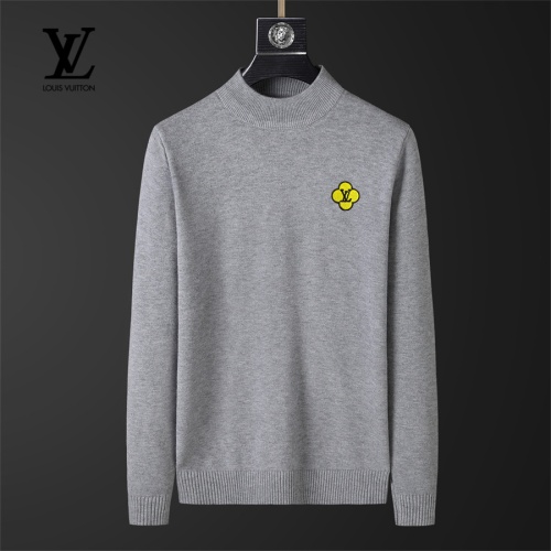 Wholesale Louis Vuitton LV Sweaters Long Sleeved For Men #1246211 $39.00 USD, Wholesale Quality Replica Louis Vuitton LV Sweaters