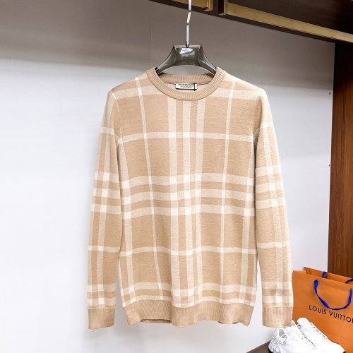 Wholesale Burberry Fashion Sweaters Long Sleeved For Men #1246247 $72.00 USD, Wholesale Quality Replica Burberry Fashion Sweaters