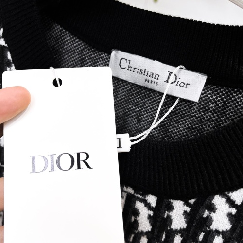 Replica Christian Dior Sweaters Long Sleeved For Men #1246263 $72.00 USD for Wholesale