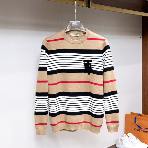 Wholesale Burberry Fashion Sweaters Long Sleeved For Men #1246273 $72.00 USD, Wholesale Quality Replica Burberry Fashion Sweaters