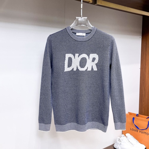 Wholesale Christian Dior Sweaters Long Sleeved For Men #1246278 $72.00 USD, Wholesale Quality Replica Christian Dior Sweaters