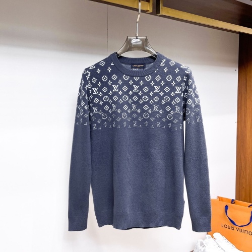 Wholesale Louis Vuitton LV Sweaters Long Sleeved For Men #1246287 $72.00 USD, Wholesale Quality Replica Louis Vuitton LV Sweaters