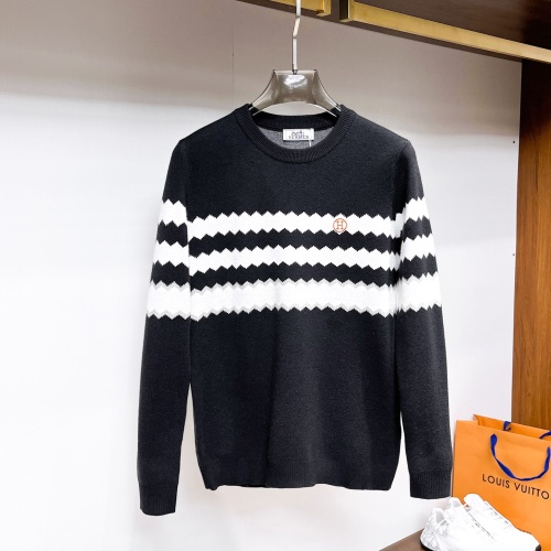 Wholesale Hermes Sweaters Long Sleeved For Men #1246294 $72.00 USD, Wholesale Quality Replica Hermes Sweaters