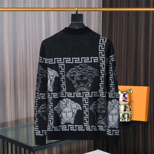 Replica Versace Sweaters Long Sleeved For Men #1246321 $45.00 USD for Wholesale