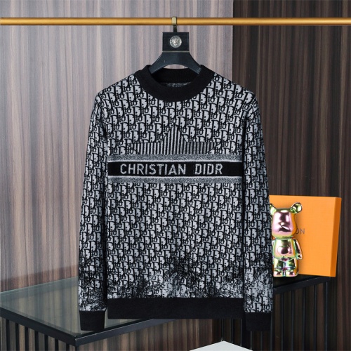 Wholesale Christian Dior Sweaters Long Sleeved For Men #1246337 $48.00 USD, Wholesale Quality Replica Christian Dior Sweaters