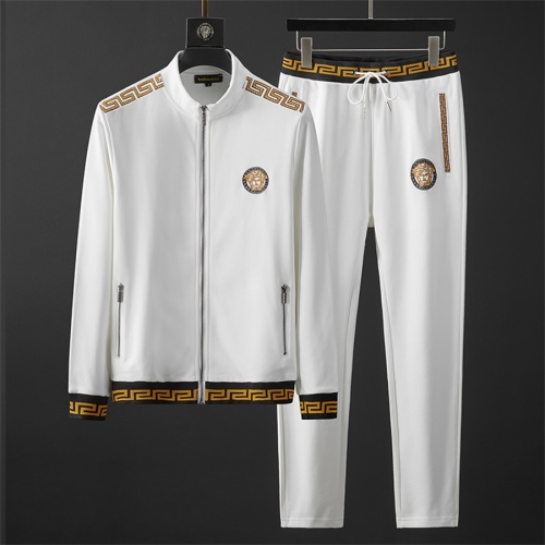 Wholesale Versace Tracksuits Long Sleeved For Men #1246354 $85.00 USD, Wholesale Quality Replica Versace Tracksuits