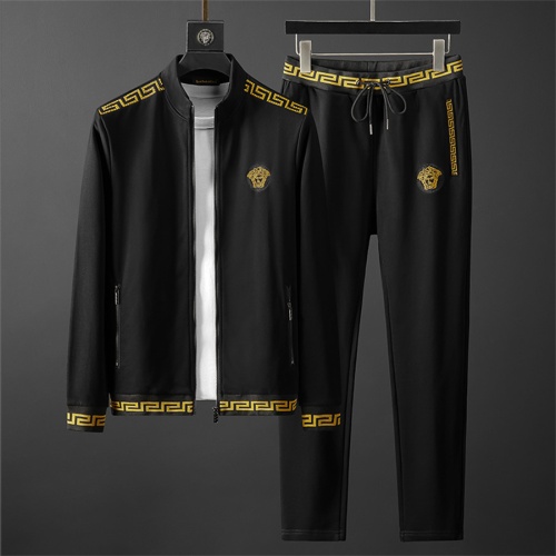 Wholesale Versace Tracksuits Long Sleeved For Men #1246355 $85.00 USD, Wholesale Quality Replica Versace Tracksuits