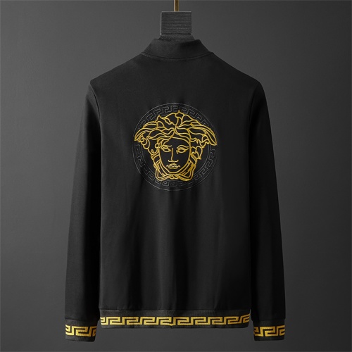 Replica Versace Tracksuits Long Sleeved For Men #1246355 $85.00 USD for Wholesale