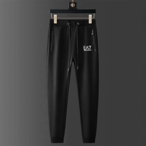 Replica Armani Tracksuits Long Sleeved For Men #1246373 $85.00 USD for Wholesale