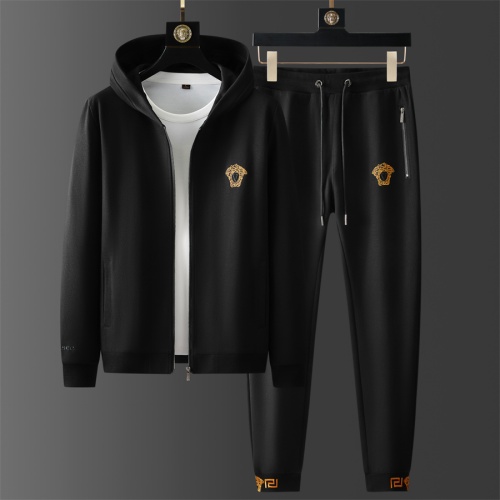 Wholesale Versace Tracksuits Long Sleeved For Men #1246387 $85.00 USD, Wholesale Quality Replica Versace Tracksuits