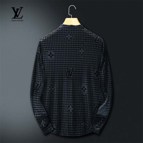 Replica Louis Vuitton LV Shirts Long Sleeved For Men #1246427 $56.00 USD for Wholesale